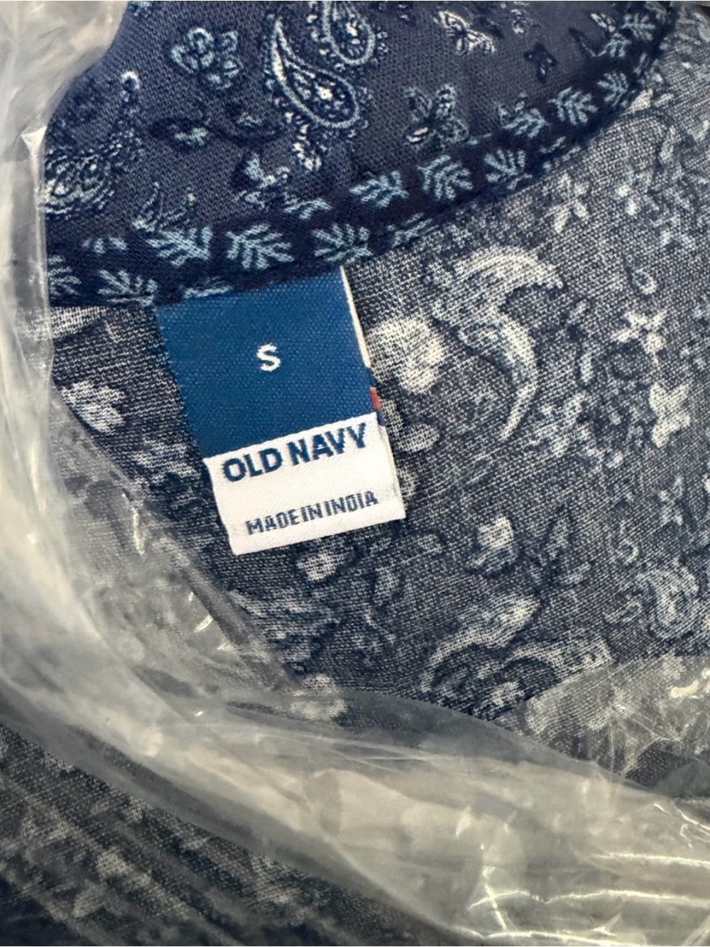 Old Navy Women's Blue Floral Sleeveless Dress Small, Smocked, Midi Dress 1 left - Picture 6 of 6